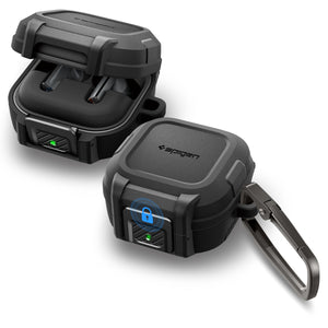 Spigen Galaxy Buds 4 Case - Lock Fit - Matte Black - image 1