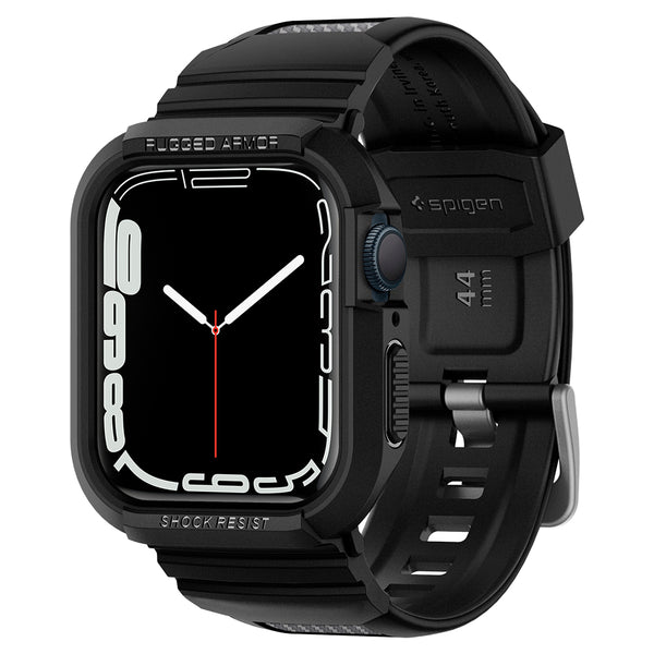 מארז + רצועה ל-Apple Watch Series (45mm/44mm) של Spigen – Rugged Armor Pro