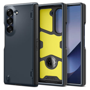 Spigen Galaxy Z Fold 6 Case – Slim Armor Pro – Metal Slate – product image 1