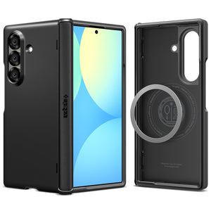 Spigen Galaxy Z Fold 7 Case – Slim Armor Pro (MagFit) – Black – product image 3