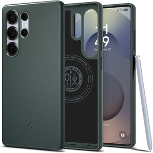 Spigen Galaxy S25 Ultra Case - Thin Fit MagFit – Abyss Green – product image 1