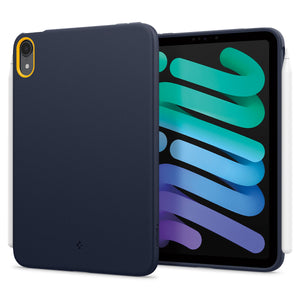 Spigen iPad Mini 7 / iPad Mini 6 Case – Nano Pop – Blueberry Navy – white-background main image