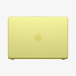 Spigen Air Skin Frost Citrus top view for MacBook Neo 13-inch