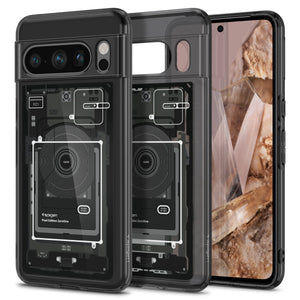 Spigen Pixel 8 Pro Case Ultra Hybrid Zero One view 2