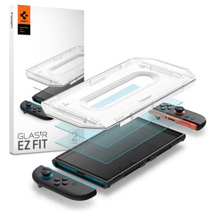 Spigen Nintendo Switch 2 Screen Protector GLAS.tR EZ Fit (2 Pack)