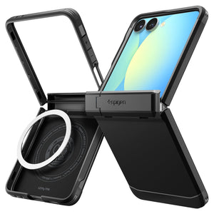 Spigen Galaxy Z Flip 7 Case – Tough Armor Pro (MagFit) – Black – product image 19