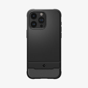 Spigen Rugged Armor (MagFit) case for iPhone 15 Pro Max in Matte Black – product image