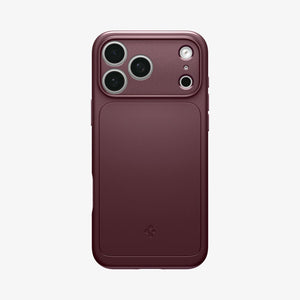 Spigen iPhone 18 Pro Max Thin Fit MagFit Dark Cherry – rear view