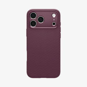 Spigen iPhone 18 Pro Max Liquid Air Dark Cherry – rear view
