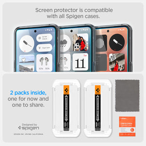 Spigen Nothing Phone (3) Screen Protector Glas.tR EZ Fit (2 Pack) view 12
