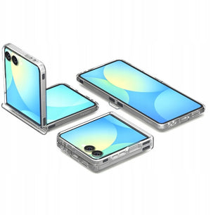 Spigen Galaxy Z Flip 7 Case – Ultra Hybrid Pro (MagFit) – Clear White – product image 30