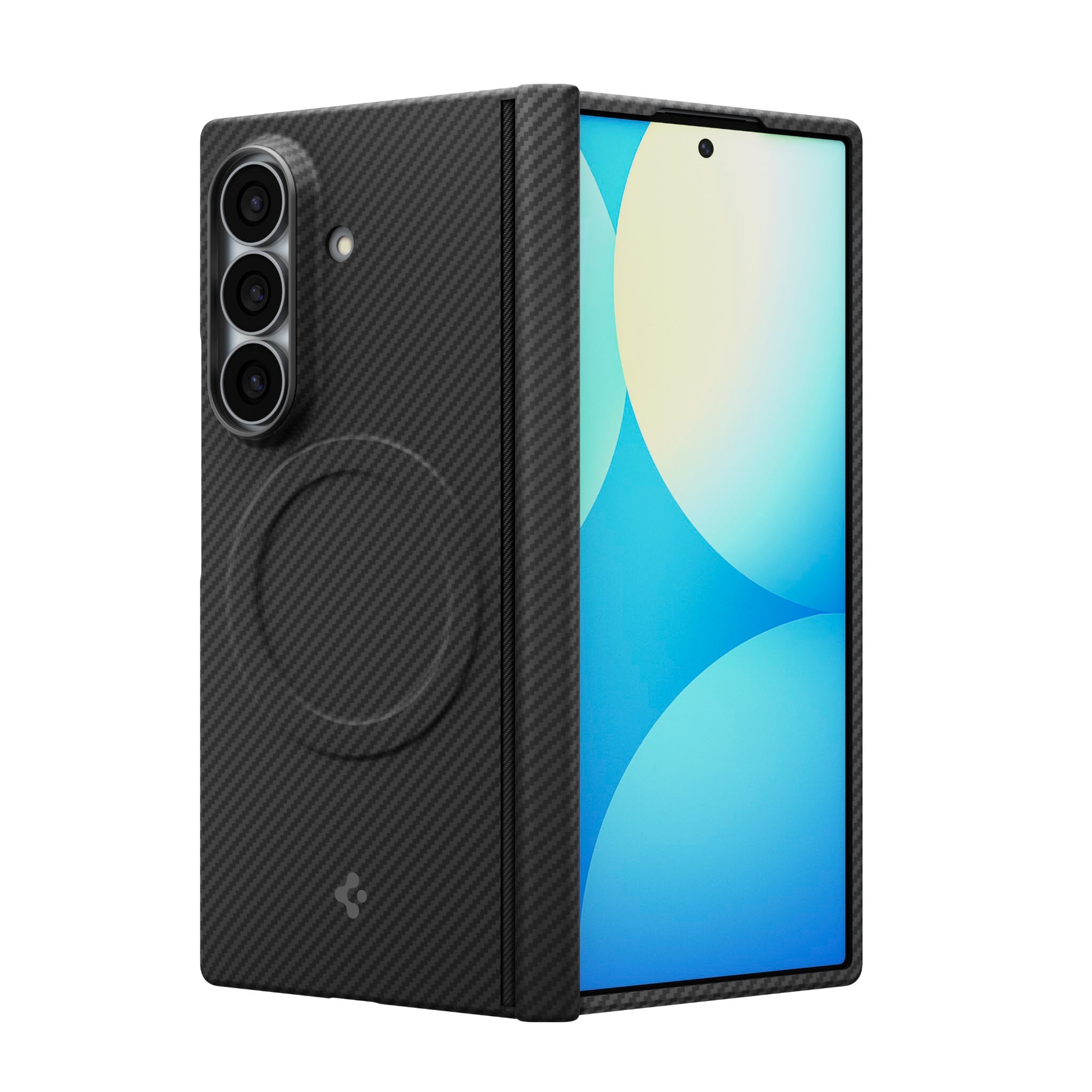 Spigen Galaxy Z Fold 8 Case Air Skin Aramid MagFit - Black - image 4