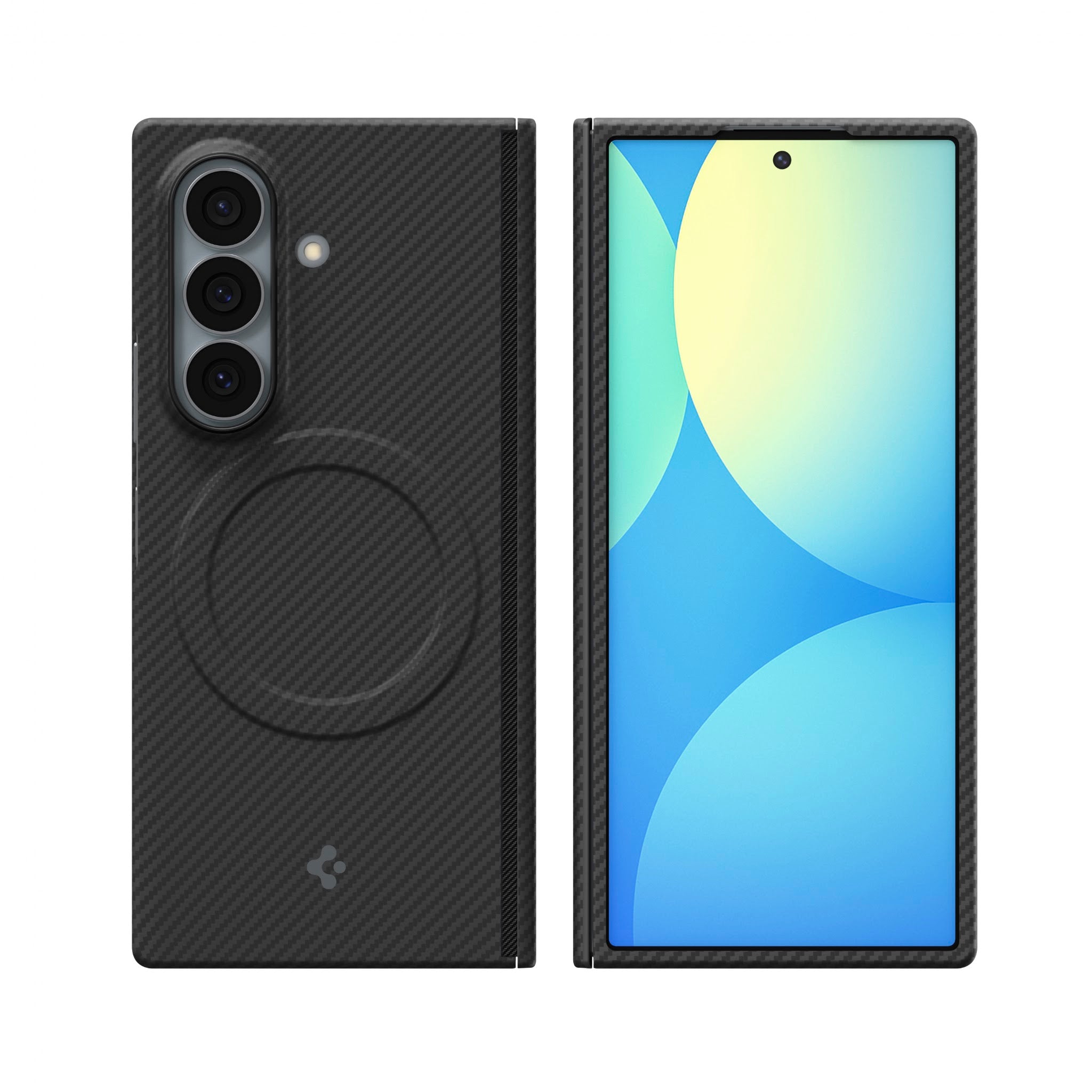 Spigen Galaxy Z Fold 8 Case Air Skin Aramid MagFit - Black - image 2