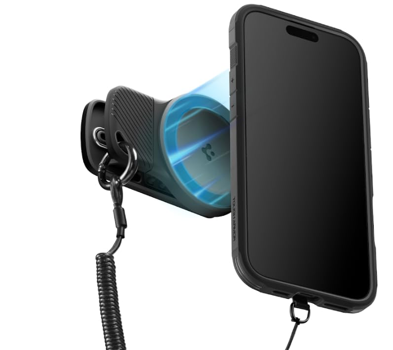 Spigen MagFit Clip Magnetic Phone Mount - Black - image 1