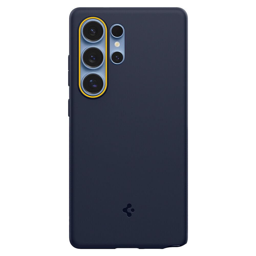 Spigen Galaxy S25 Ultra Nano Pop MagFit case detail - Blueberry Navy