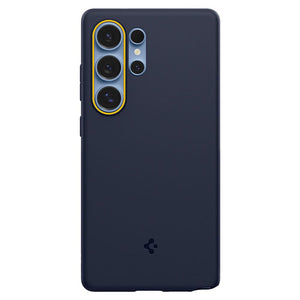 Spigen Galaxy S25 Ultra Nano Pop MagFit case detail - Blueberry Navy