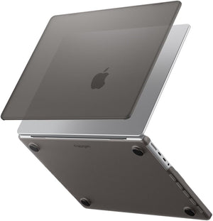 Spigen MacBook Pro 16-inch Airskin case - Frost Black - ACS11527 - image 1