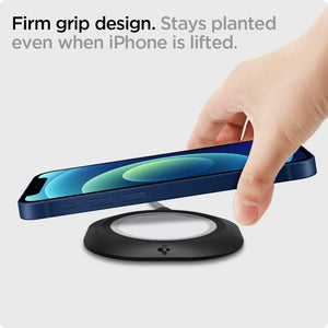 Spigen MagFit MagSafe Stand Case for 2020 Charger Pad - Black - image 5