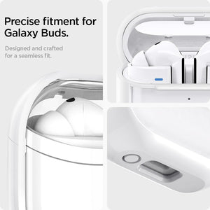 Spigen Galaxy Buds 3 FE Case - Ultra Hybrid - Jet White - image 6