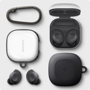 Spigen Galaxy Buds Live Case - Geo Fit - Graphite Gray - image 7