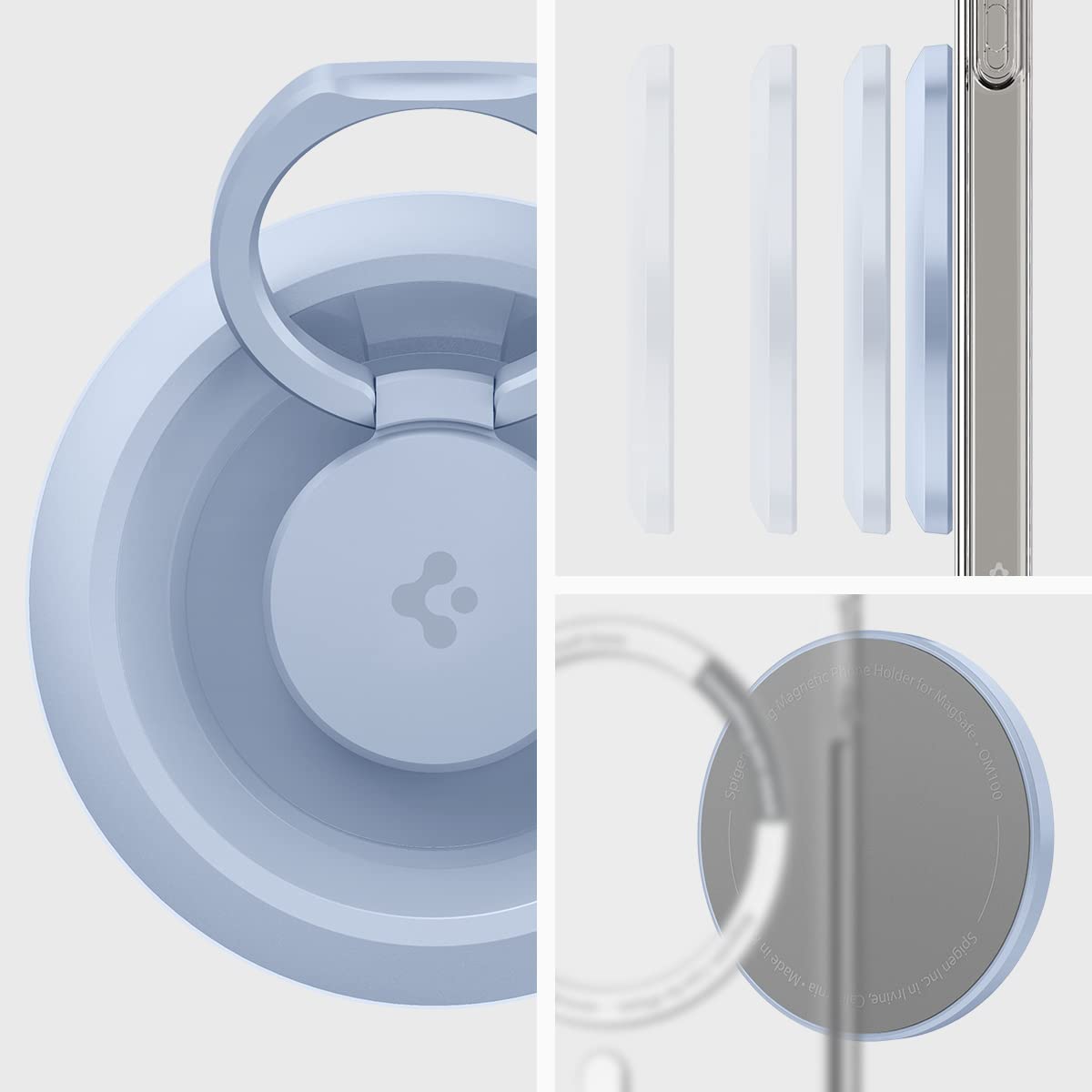 Spigen O-Mag MagFit Phone Grip - Blue - image 3