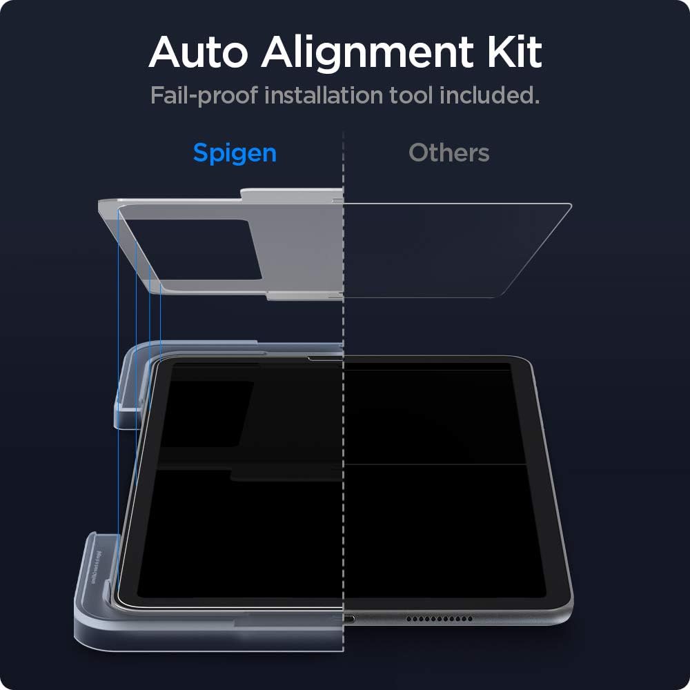 Spigen iPad Pro 11" / iPad Air 10.9" Screen Protector – Glas.tR EZ Fit (1 Pack)