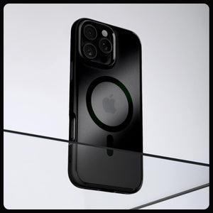 Spigen iPhone 16 Pro Case – Ultra Hybrid (MagFit) – Frost Black – detail image 3