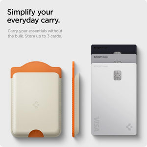 Spigen Nano Pop MagFit 3-Card Wallet - Orange Beige - image 3