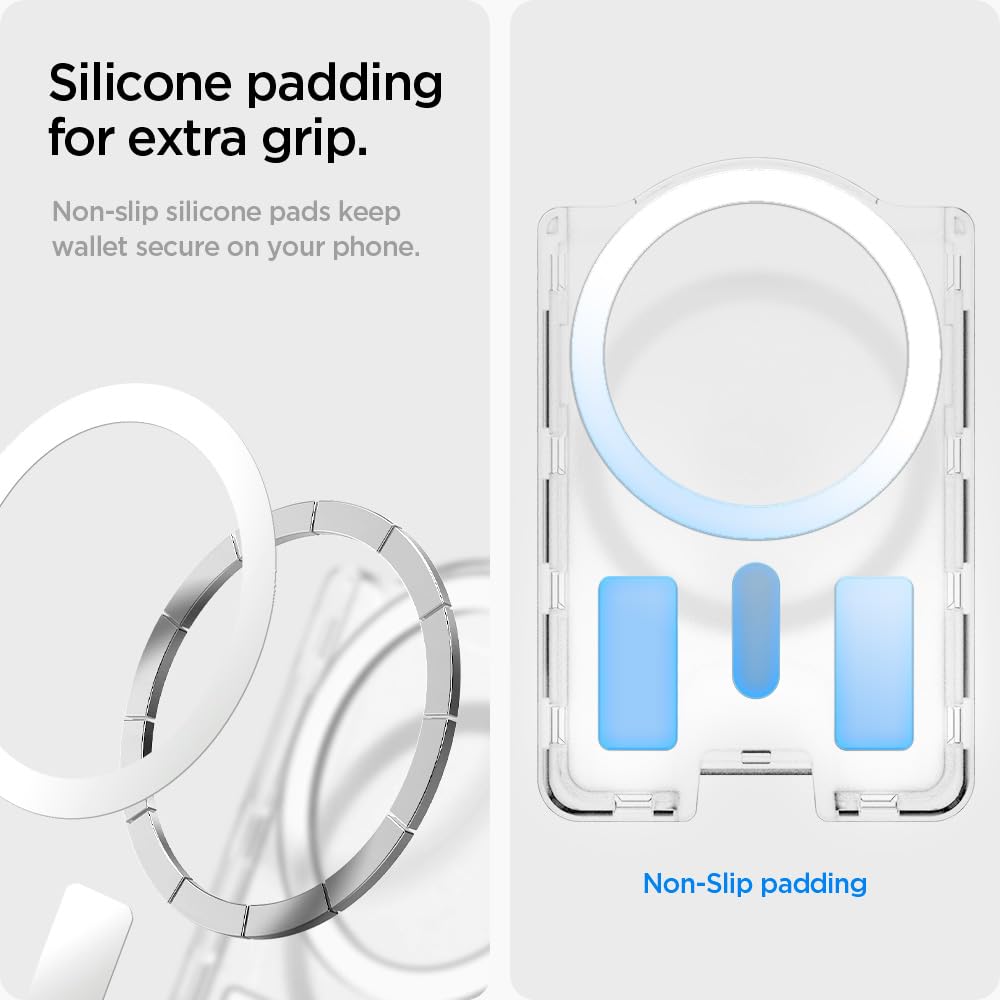 Spigen Ultra Hybrid MagFit+ Wallet - Crystal Clear - image 6