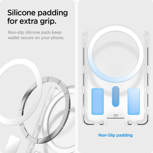 Spigen Ultra Hybrid MagFit+ Wallet - Crystal Clear - image 6