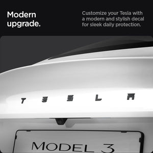 Spigen Tesla Model 3 Highland Rear Emblem Cover Set - Black - image 5
