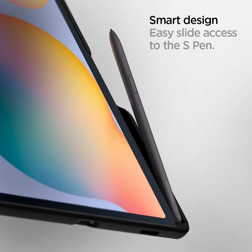 Spigen Galaxy Tab S6 Lite (2024/2022/2020) Case - Rugged Armor - Matte Black - image 7
