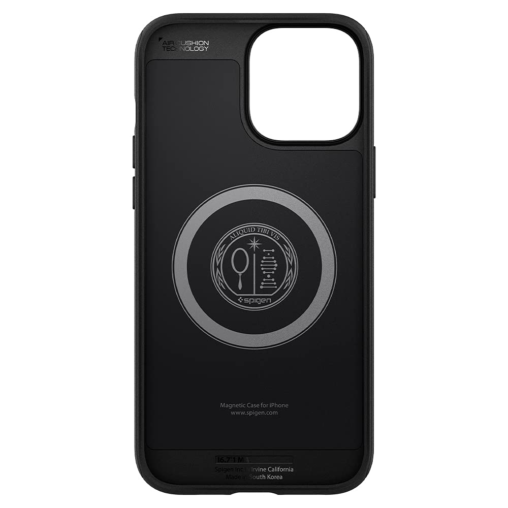 Spigen iPhone 13 Pro Max Case Mag Armor MagFit - Matte Black - image 4