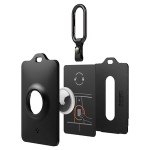Spigen Air Fit Tesla Key Card Holder with AirTag Slot 2-Pack - Black - image 2