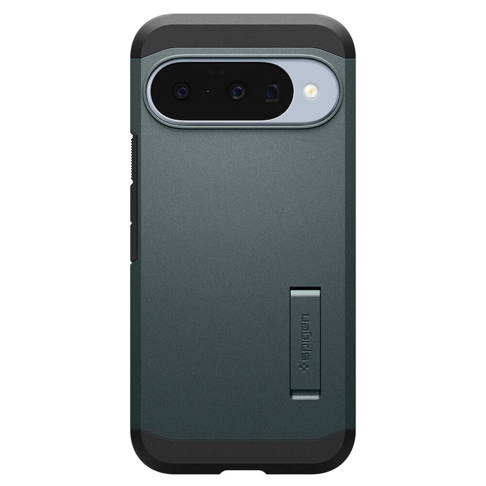 Spigen Tough Armor MagFit Google Pixel 10 Pro / Pixel 10 Kickstand Case - Abyss Green - image 4
