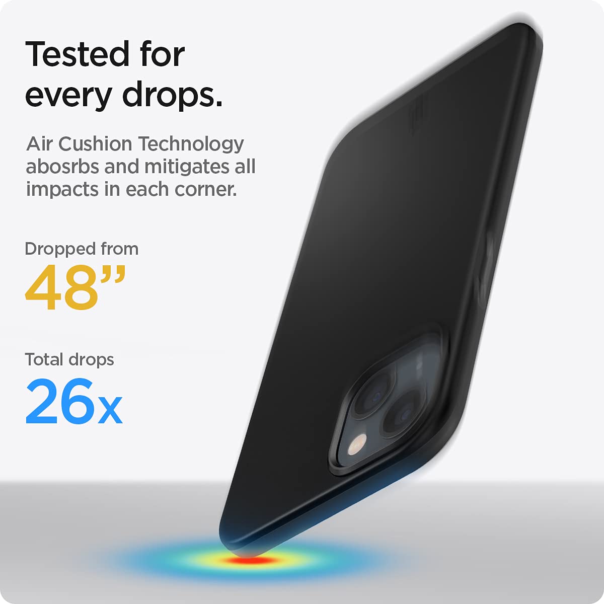 Spigen iPhone 13 Case Thin Fit - Black - image 4
