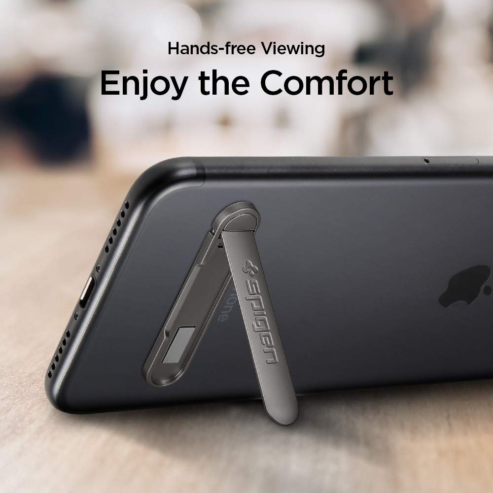 Spigen Universal Phone Grip + Kickstand - Black - image 6