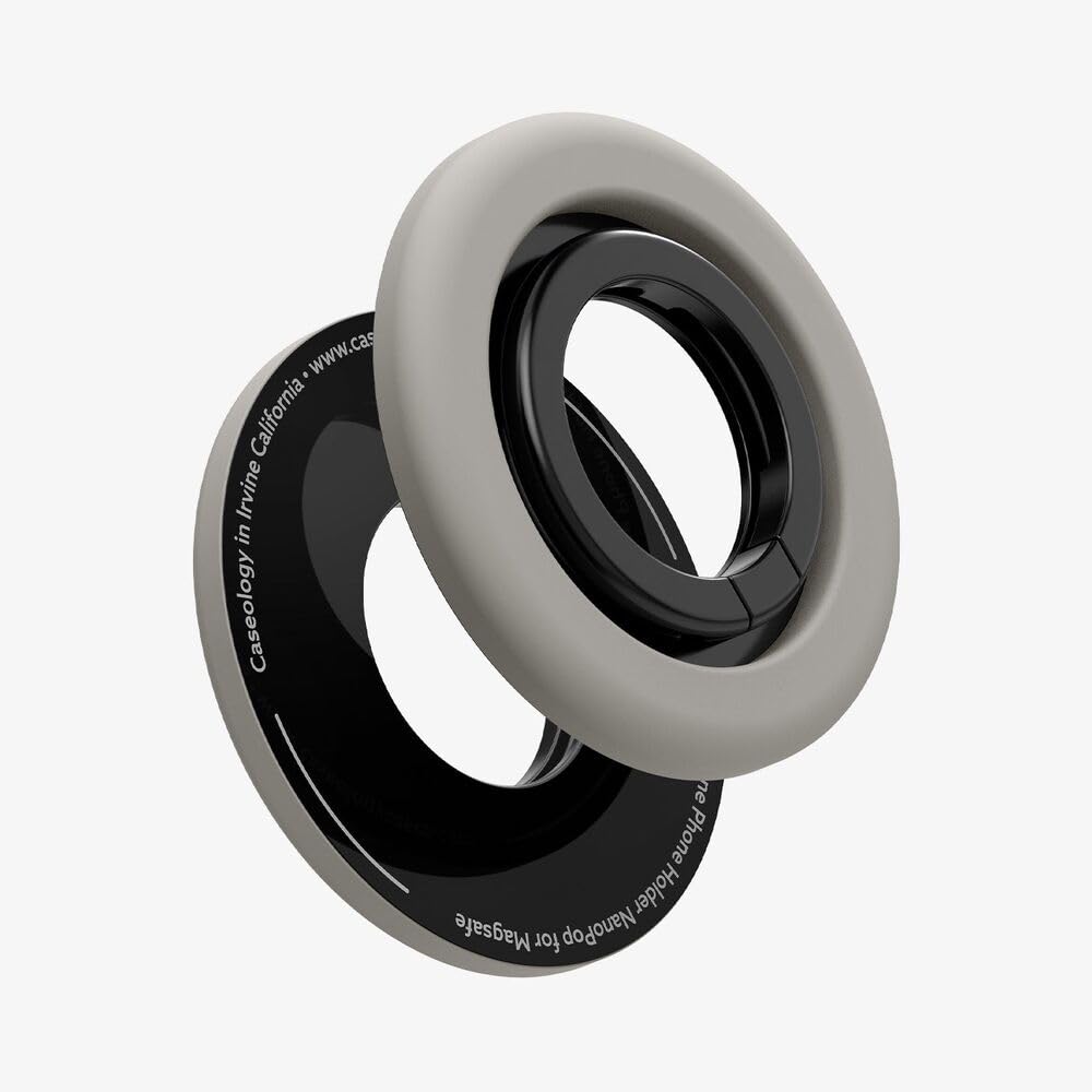 Spigen Nano Pop MagFit Phone Holder - Truffle Gray - image 4
