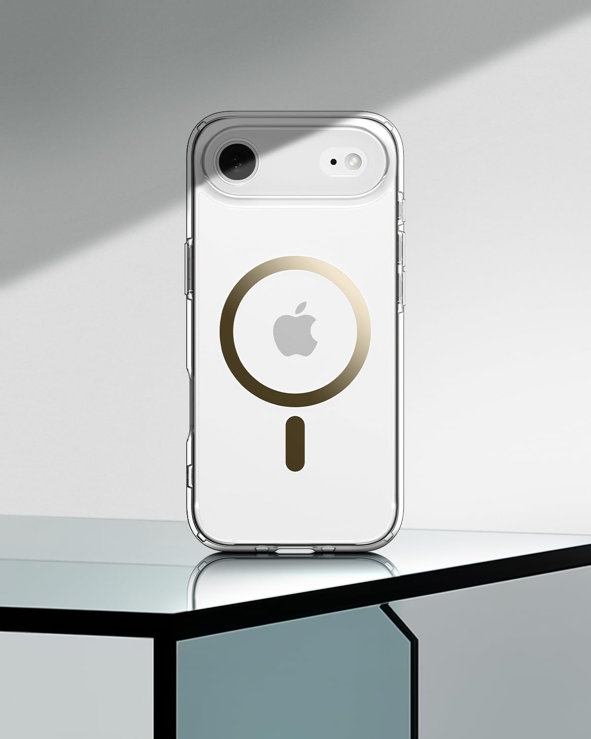 Spigen iPhone Air Case Ultra Hybrid MagFit - Clear Gold - image 3