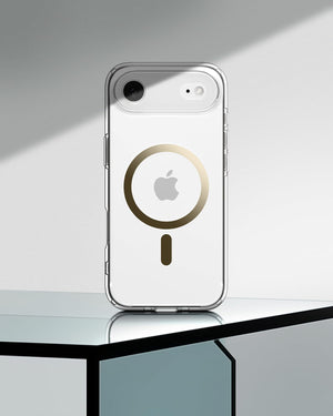 Spigen iPhone Air Case Ultra Hybrid MagFit - Clear Gold - image 3
