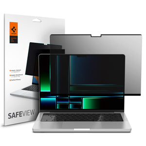 Spigen MacBook Pro 14-inch SafeView privacy screen - Transparency - image 1