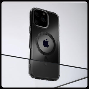 Spigen iPhone 16 Pro Case – Ultra Hybrid (MagFit) – Carbon Fiber – detail image 1