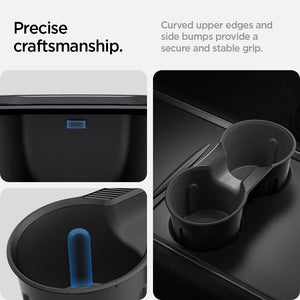 Spigen Tesla center console cup holder insert view 7