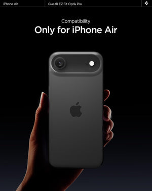 Spigen iPhone Air Lens Protector Optik Pro EZ Fit 2 Pack - Black - image 2