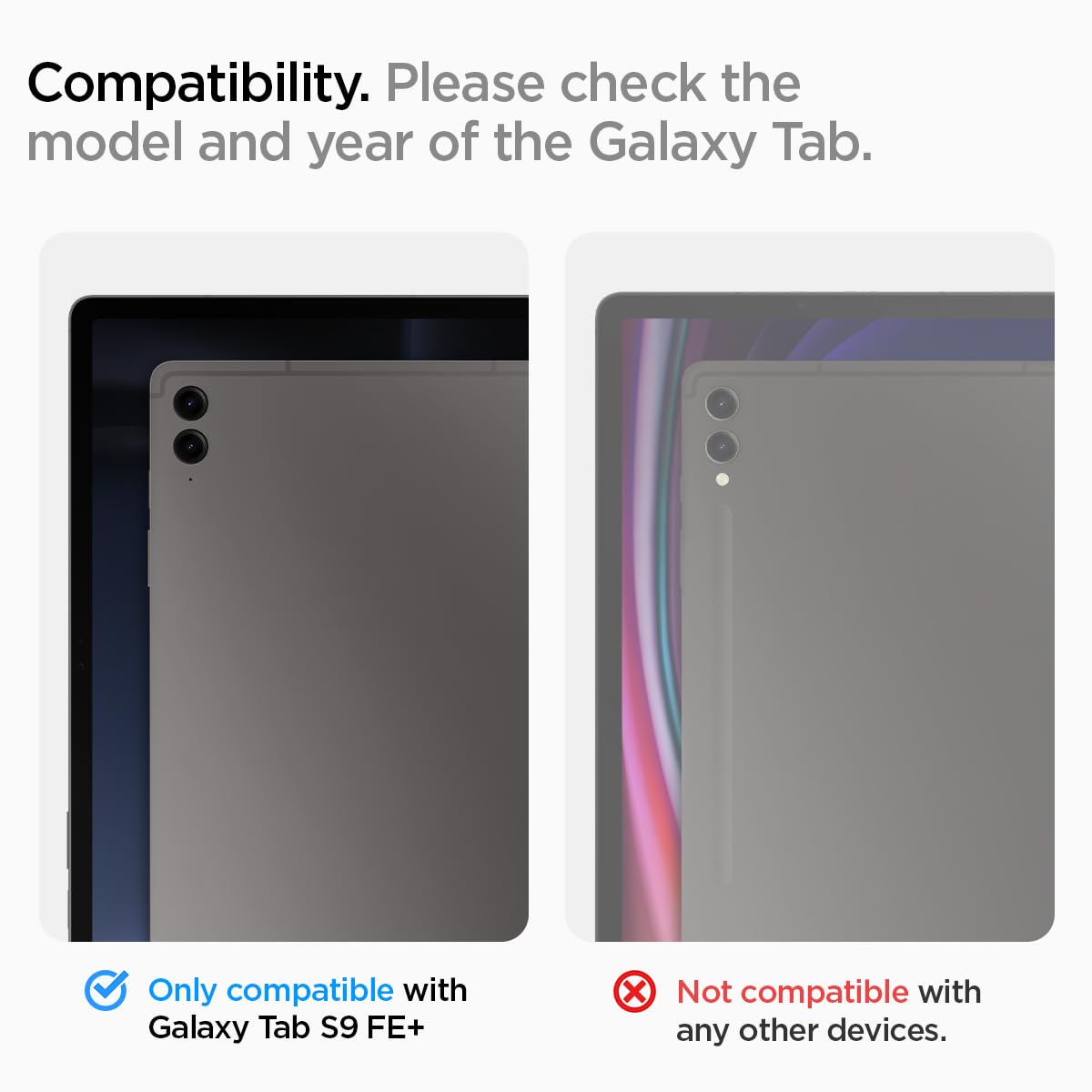 Spigen Galaxy Tab S9 FE Plus Case Rugged Armor Pro - image 1