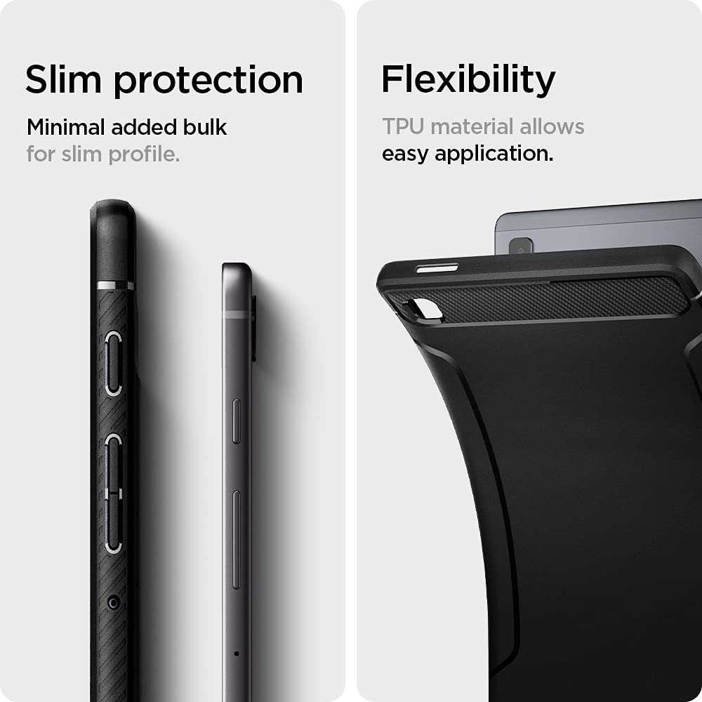 Spigen Galaxy Tab A7 Lite (2021) Case - Rugged Armor - Matte Black - image 7