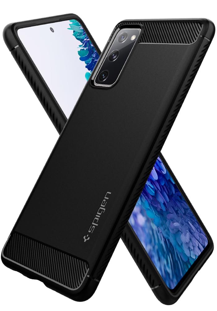 Spigen Galaxy S20 FE Case - Rugged Armor - Matte Black - image 2