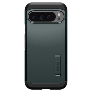 Spigen Tough Armor Google Pixel 9 Pro XL Kickstand Phone Case - Abyss Green - image 4