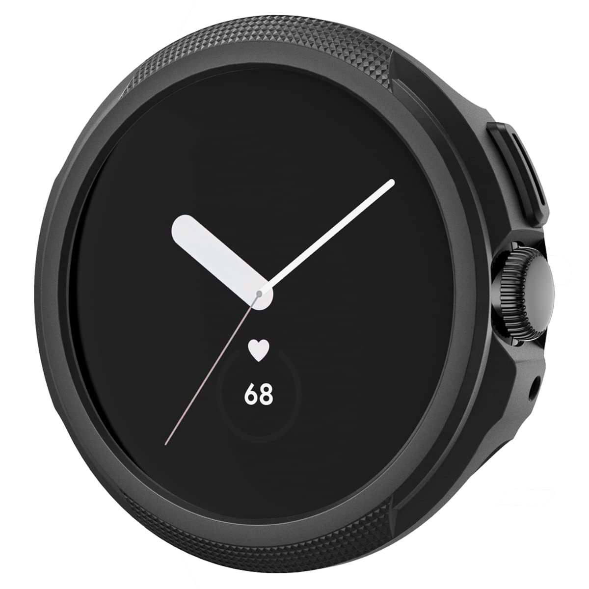 Spigen Pixel Watch 3 2 1 41mm Liquid Air case - Matte Black - image 1