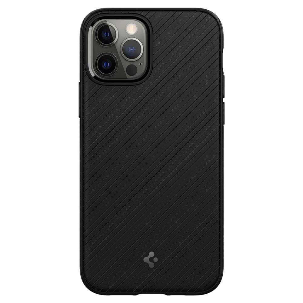 Spigen iPhone 12 and 12 Pro Case Mag Armor MagFit - Matte Black - image 5